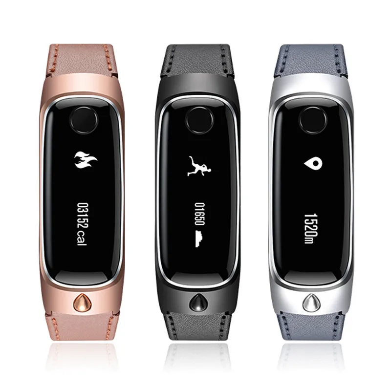 Eiison Smart Talkband Smart Bracelet Fitness Tracker Pedometer Touch Screen with