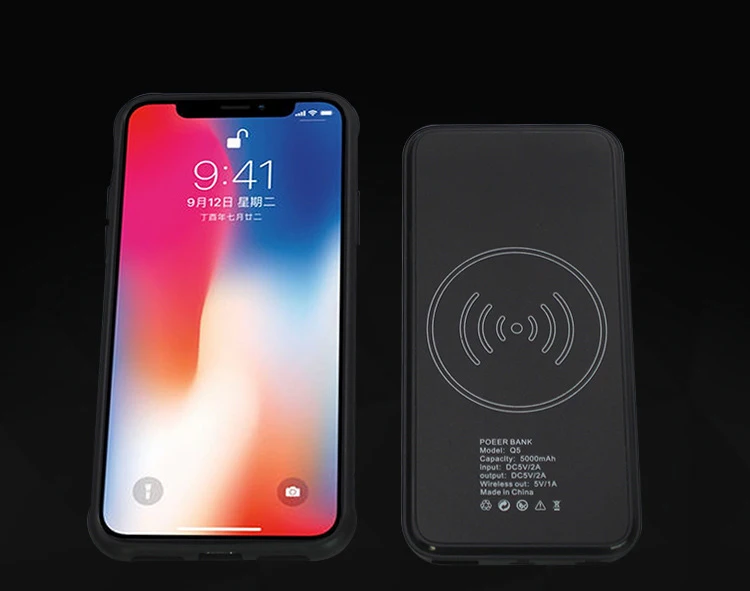 Тонкий магнитный беспроводной чехол с зарядным устройством для Xiaomi Mi 9 Mix 2S тонкий