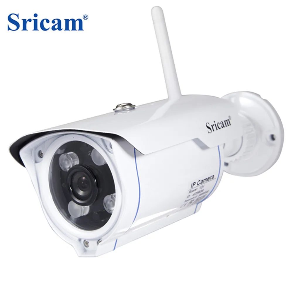 

Sricam SP007 HD 720 IP Camera WIFI 2.4 P2P Waterproof Outdoor Wireless IP Cam For Smartphone PC