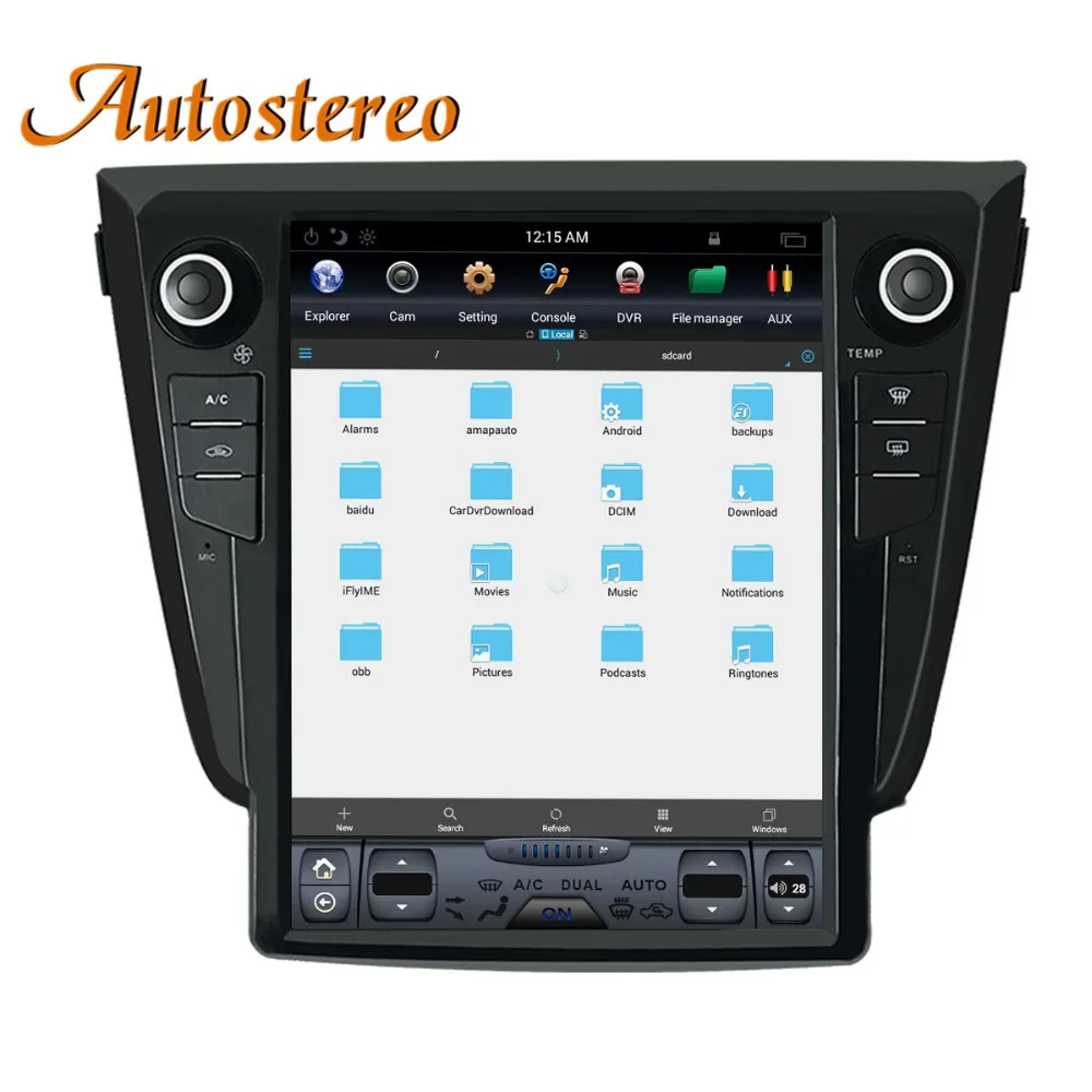 Flash Deal Android 9.0 Tesla style Car GPS navigation headunit For Nissan X-TRAIL/Qashqai/Rouge 2013+ radio tape recorder Multimedia player 3