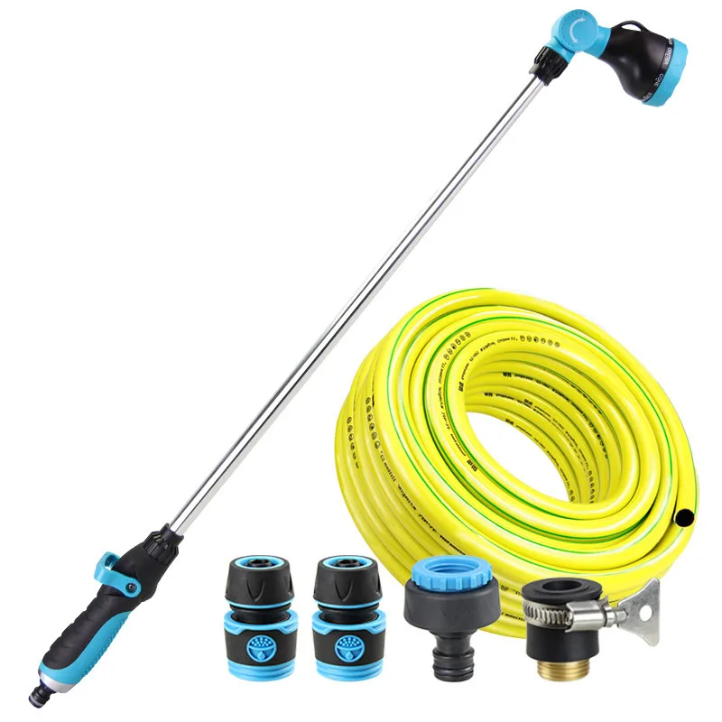 Long sprinkler gardening water hose lower water car wash rod nozzle