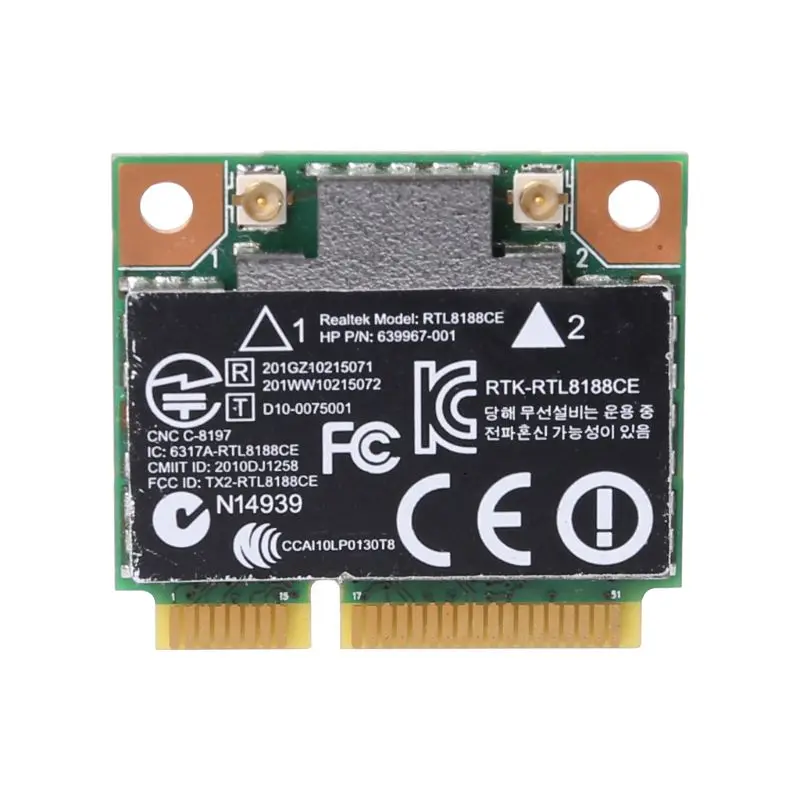 1 шт. беспроводная Wifi карта RTL8188CE 640926-001 ноутбук для hp 4431S 4436S 4430S 4230S 4730S сетевые карты Высокая скорость