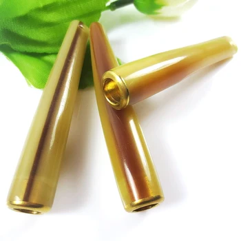 

1 Pcs Ox Horn Filter Smoke Pipes Cigarette Pipes Tobacco Pipe Standard Smoking Pipe Mouthpiece Cigarette Holder