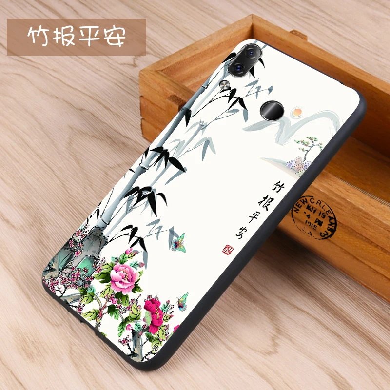Lenovo Z5 Case Original Cover Case for Lenovo Z5 Case Cartoon Cover Silicone Skin Wolf Fish Skull z5 Fundas 100% BiNFUL 5