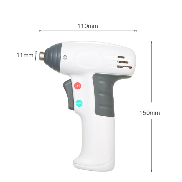 Mini Rotary Wireless Household DIY Electric Screw Driver Set Battery Operated Cordless Screwdriver Drill with 3 PCS Screws