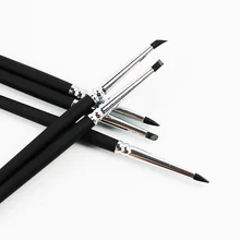 5 шт./компл. набор кистей для рисования для художника Профессиональный небольшие из силиконового каучука наконечник Краски кисти для акварель масло Краски ing расходные материалы