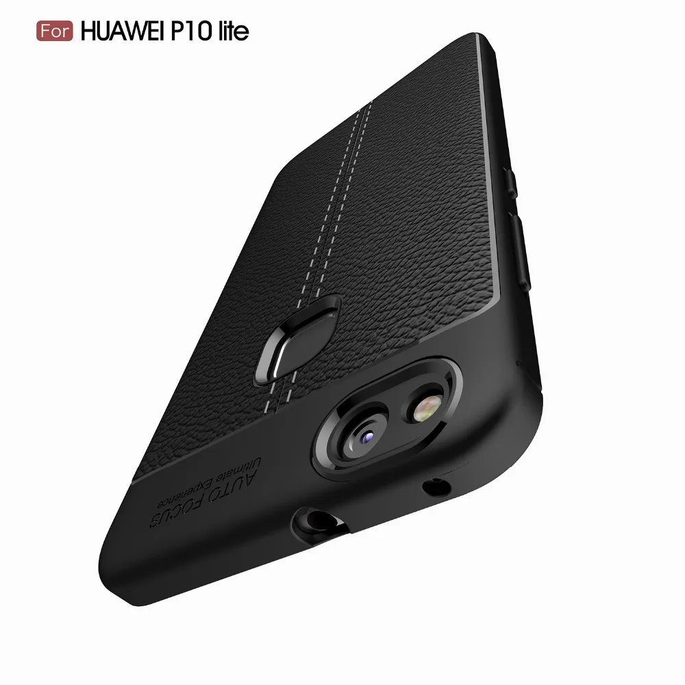 

Luxury Brand Shockproof Armor Case for Huawei P10 lite Cover TPU Silicone Coque Fundas for Huawei P10 lite Case Carbon Fiber P25
