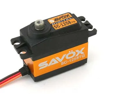 SAVOX servo SC-1258TG 1258 высокий крутящий момент титановый передаточный механизм Servo SC-1258TG 1258 0,08 S/12 кг