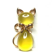 Натуральный пренит Подвеска из желтого золота, 18 K желтого золота, овальная 8 мм* 10 мм и груши 10 мм* 14 мм, около 13 мм* 27 мм для размера Подвески