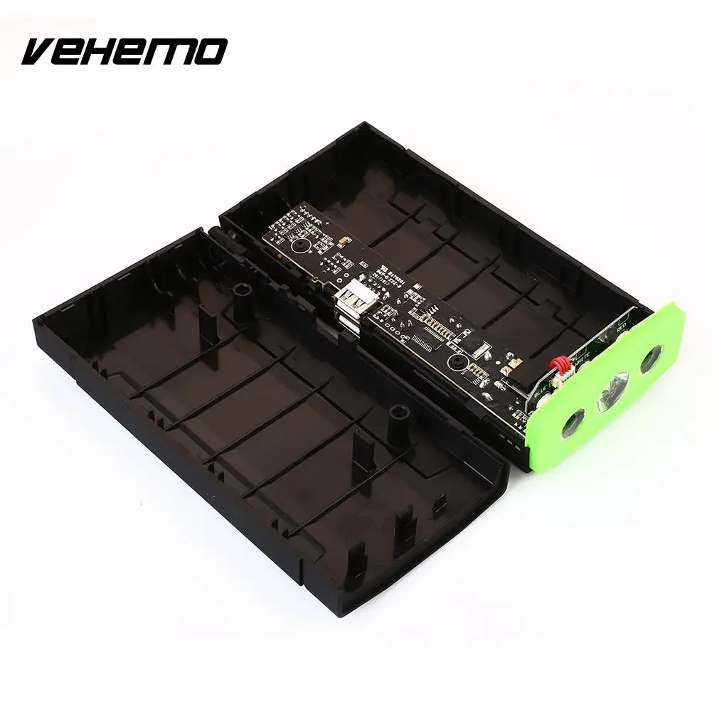 Dual USB Portable Jump Starter Kit Emergency Battery Charger Power Kit DIY Supplies Car Jump Starter Kit