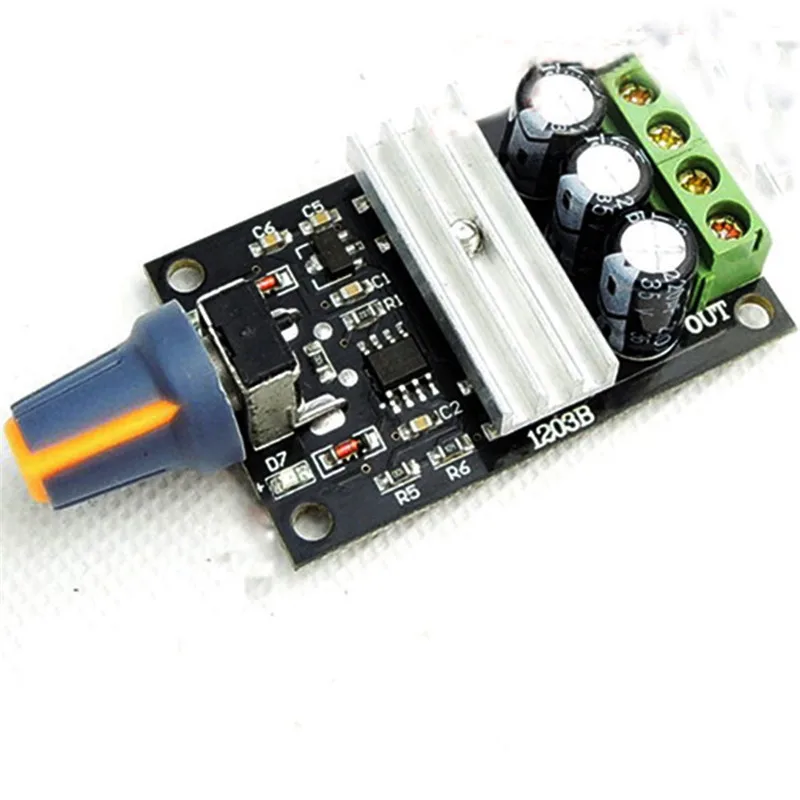 

1Pcs PWM DC 3A New Motor Speed Control Switch Variable Regulator Controller Home Switch Power Supplies Accessories Free Shipping