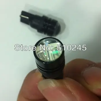 

50X Car Auto LED T10 194 W5W 2 led smd 5630 2SMD with lens Wedge LED Light Bulb Lamp White free shipping