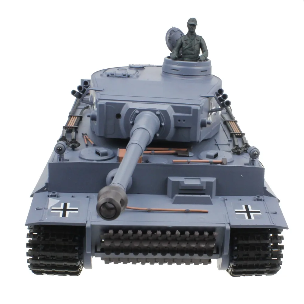 2.4G 116 Remote Control Germany Tiger Tank AirSoft BB Shooting Smoking