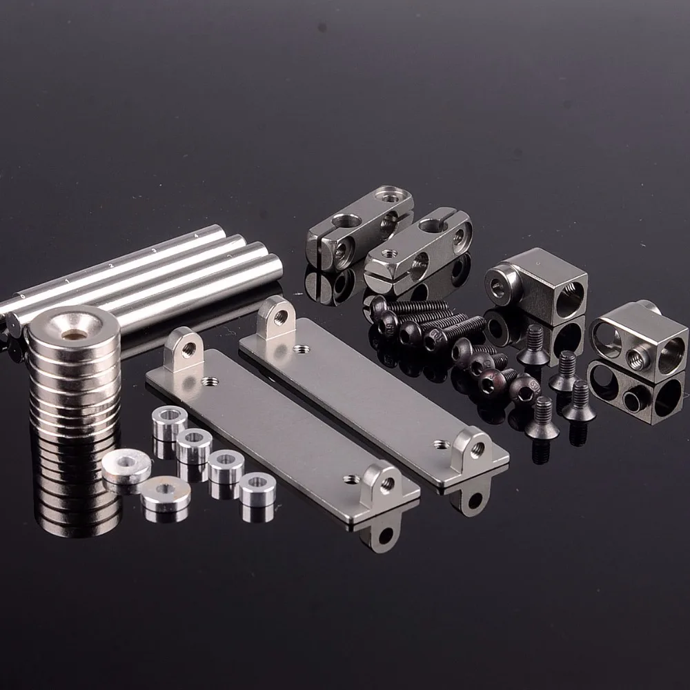 188837 набор RC 1/10 Дрифт Автомобиль DIY 94123 94122 сильный магнит стелс корпус|Детали и