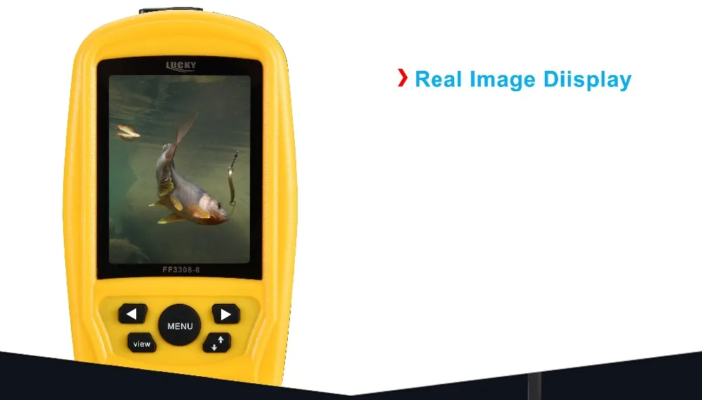 LUCKY Fish Finder FF3308-8 Underwater Camera CMD Sensor 3.5 inch TFT 20M Cable Fishing Finder (5)