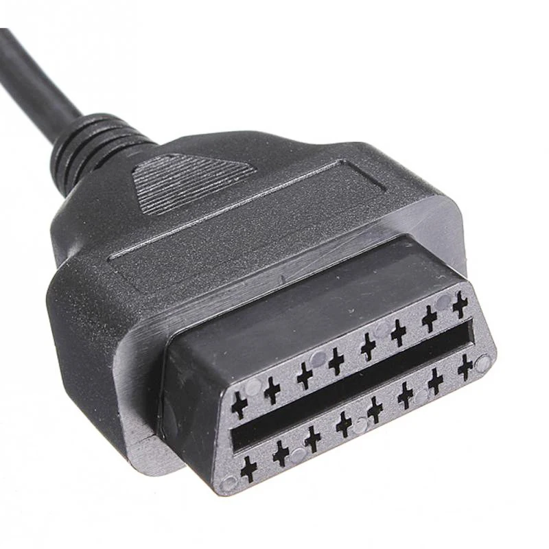 Top quality For Benz 14Pin to 16 Pin OBD 2 Connector Cable 14 Pin Cable adapter For Benz Sprinter free shipping 2