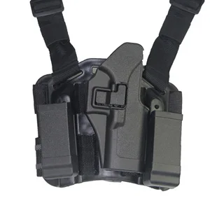 CQC пистолет кобура для Glock USP P226 M9 1911 страйкбол тактические бедра ноги кобура Платформа Пистолет Аксессуары для охоты - Цвет: glock black