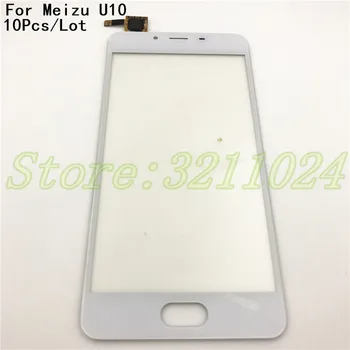 

10Pcs/Lot Touchscreen For MEIZU U10 Touch Screen Digitizer Sensor Panel For MEIZU U10 Front Glass Lens Touchpad +Tracking