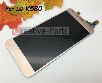 

Original LCD For LG K580 Golden pink Pantella With Touch Glass Digitizer Assembly Display Screen Replacement Parts