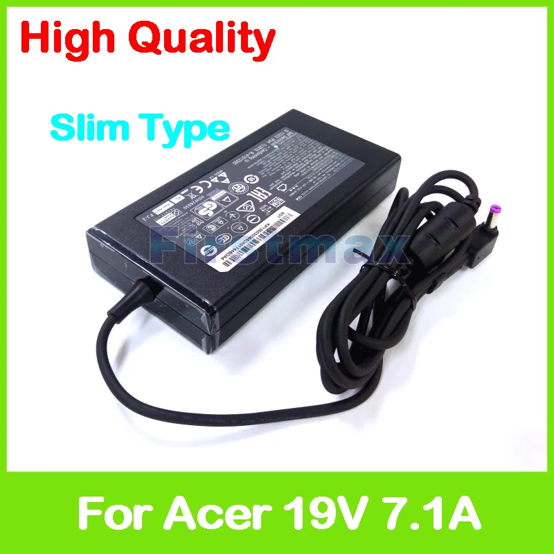 Тонкий 19 в 7.1A адаптер переменного тока для настольного AIO для acer inspiron Z3-710 Z3-715 Veriton N4640G N4660G N6640G Z4640G Z4820G Z6820G
