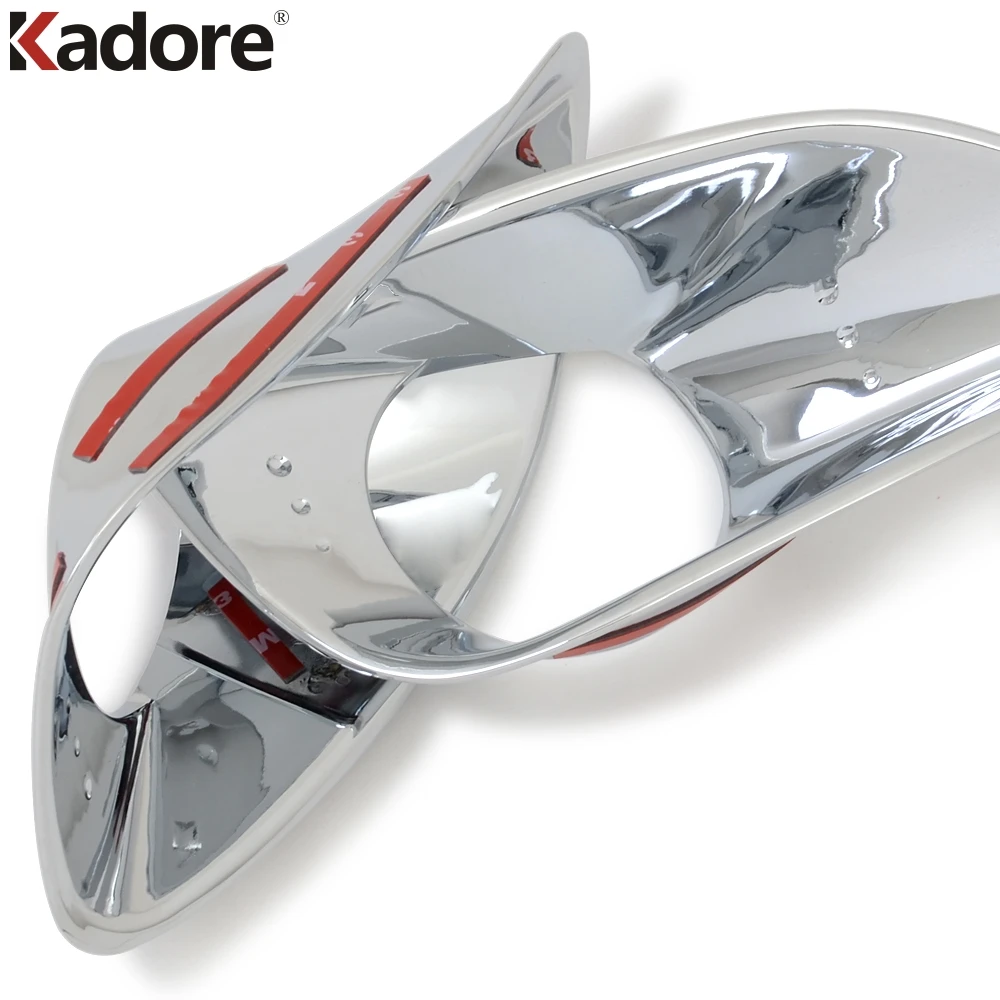 Для Toyota Vios 2010 2011 ABS хромированная Автомобильная передняя противотуманная фара