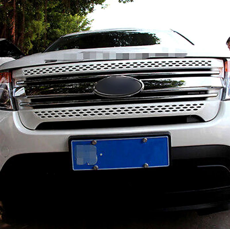 Решетка решетки гриля для Ford Explorer 2011 2012 2013 2014|Хромирование| |