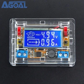 

DC-DC Step Down Power Supply Adjustable Module With LCD Display With Acrylic Housing Case