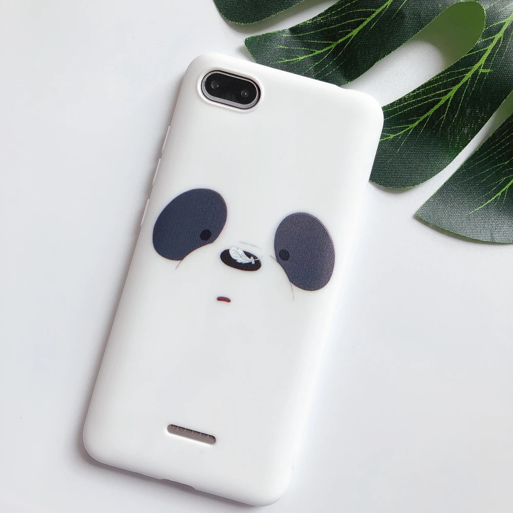 Красный mi GO чехол s on для Xiao mi Redm 6A чехол Kawaii Ремешок силиконовый для etui Xiao mi Redm 6A 5A 4X Xio mi A1 A2 чехол для телефона - Цвет: F1