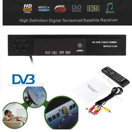 ТВ телевидения DVB-T2 DVB-S2 HD цифрового ТВ Цифровое телевизионное вещание T2 S2