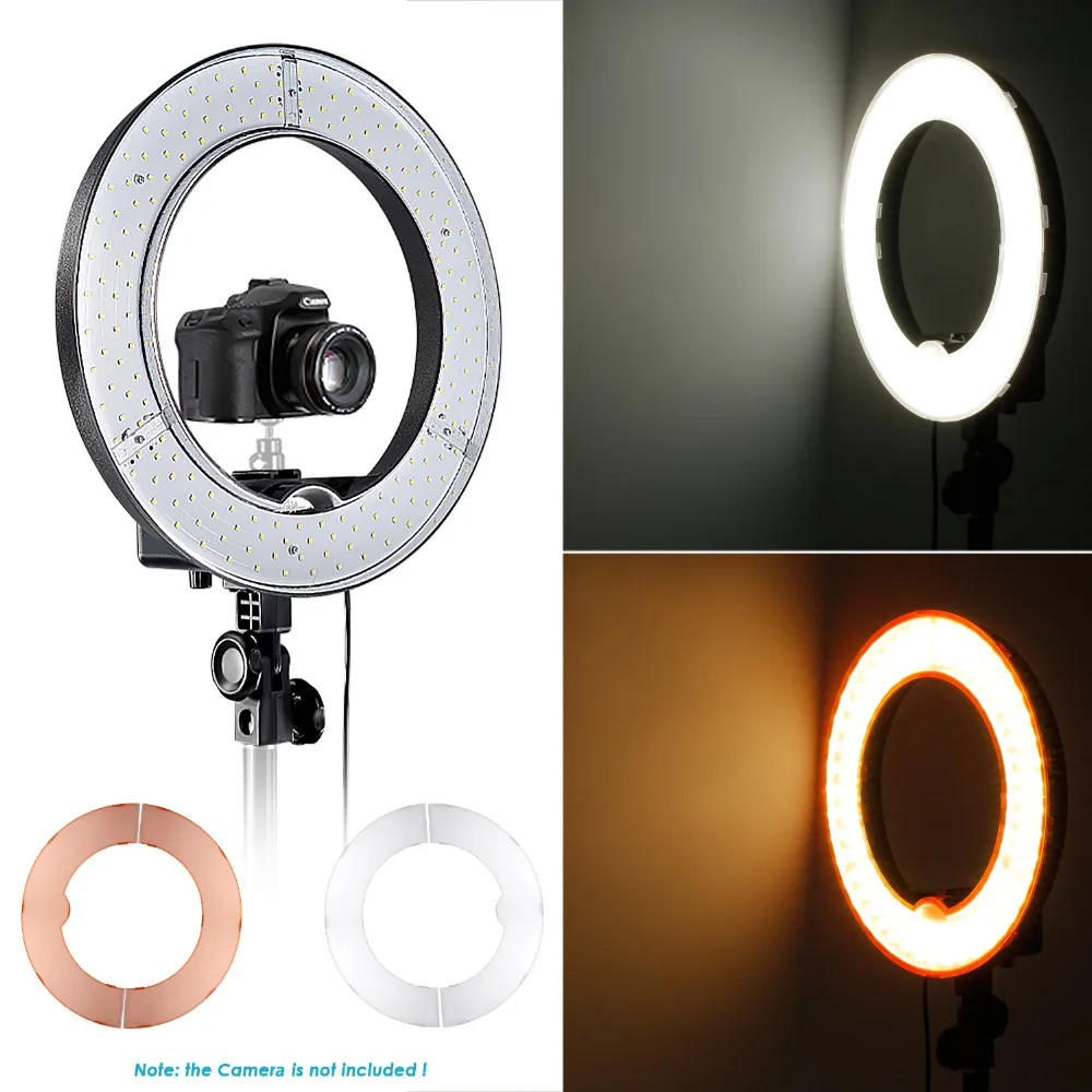 Neewer камера фото видео 18 &quotвнешний 55W 240PCS LED SMD кольцевой свет 5500K Диммируемый с