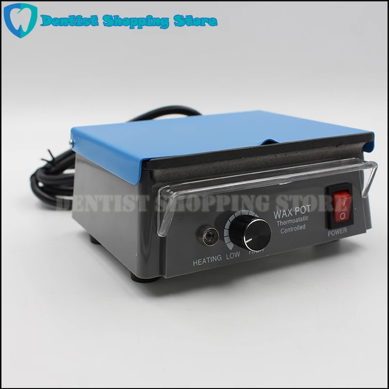 1 Pcs New Dental Lab Equipment Analog Wax Heater Pot 3 Tri Slot
