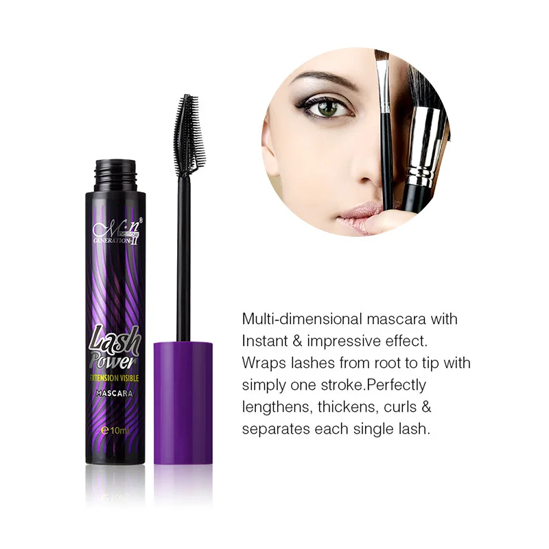 2018 New Hot MENOW Waterproof Mascara to Make Eyelash Thicker Curled