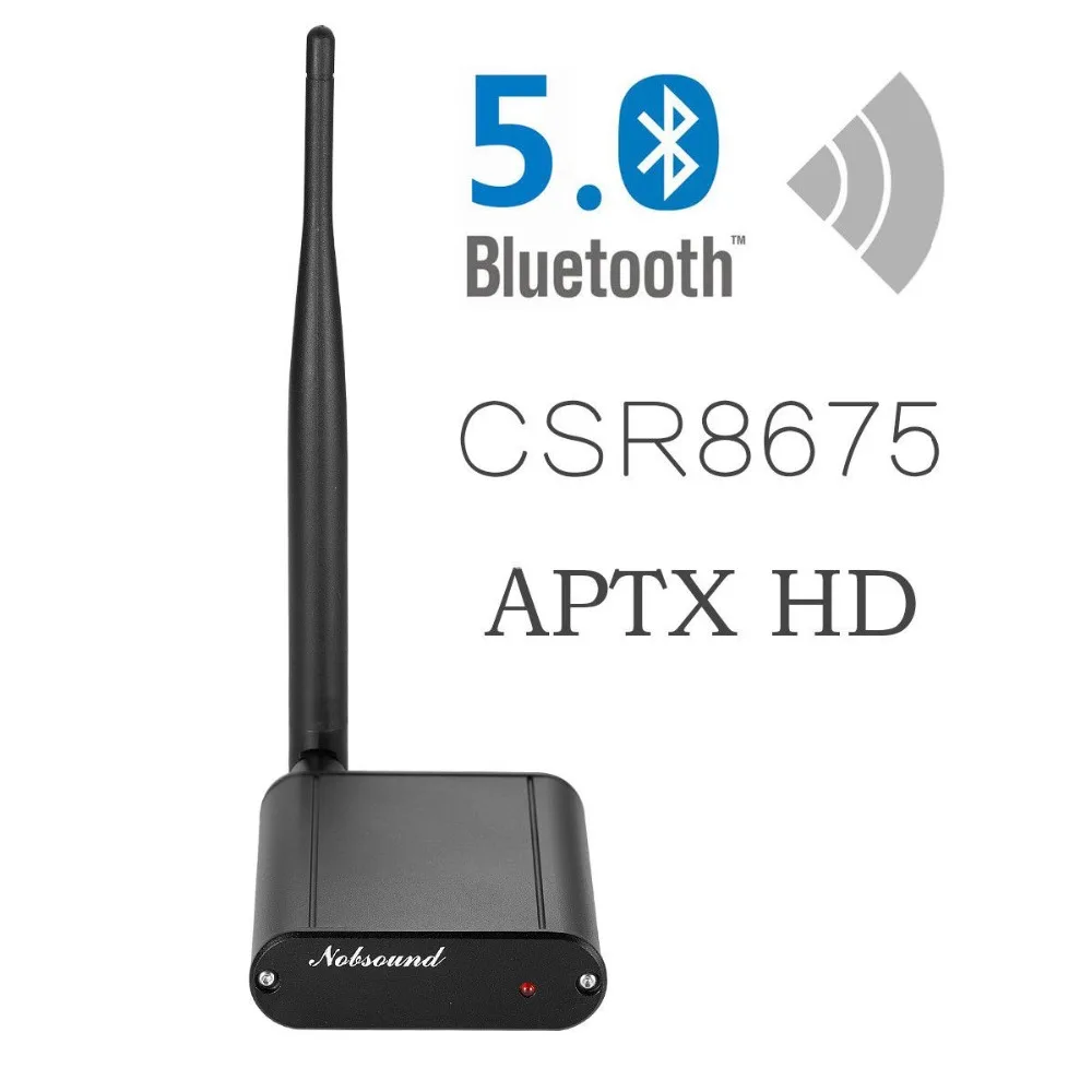 Nobound новейший мини Bluetooth 5,0 цифровой аудио приемник Hi-Fi CSR8675 24 бит ATPX-HD оптический коаксиальный