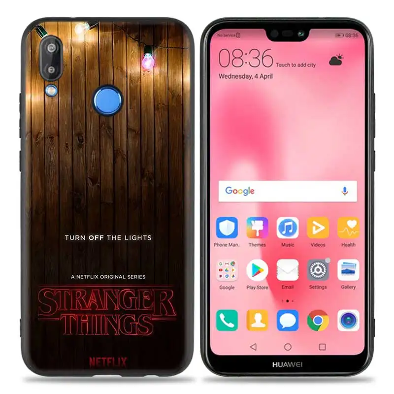 Силиконовый чехол-накладка для huawei P20 P10 P9 P8 Lite Pro P Smart+ Nova 3i 3E чехол для телефона с изображением странных вещей - Цвет: A018