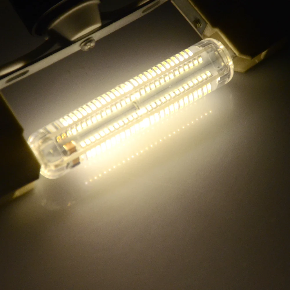 R7s LED 78 мм 118 силиконовая лампа 10 Вт 5 SMD3014 R7S лампочсветильник 220 240 В J78 J118 360 градусов
