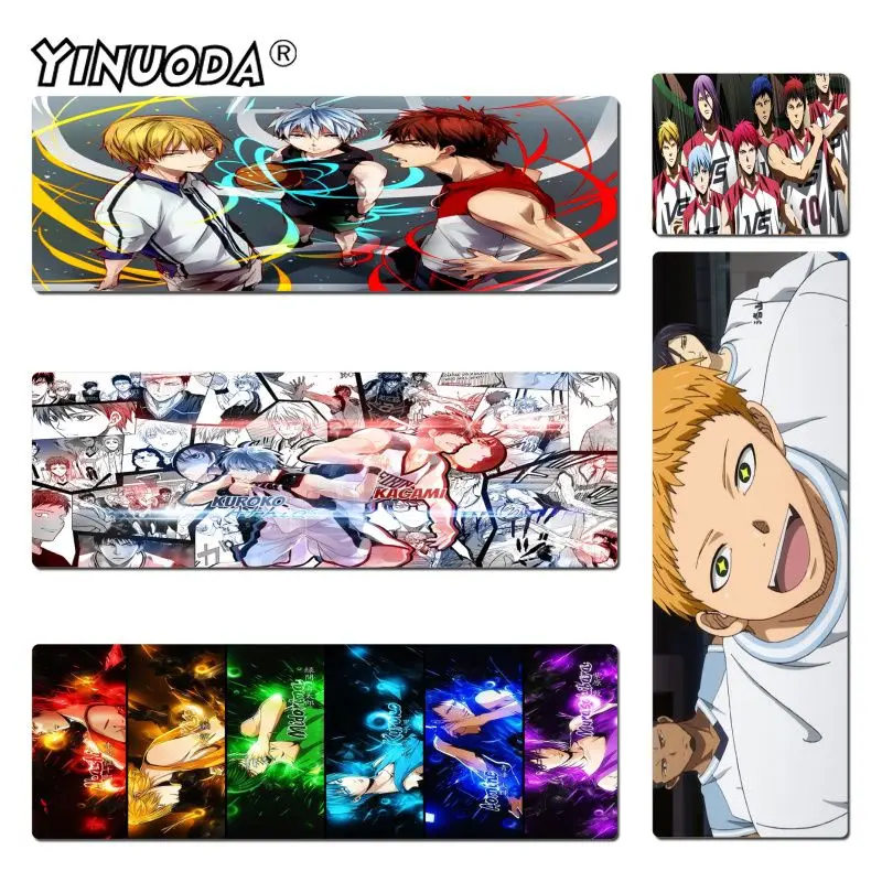 

Yinuoda Kuroko no Basket mouse pad gamer play mats Size 30x60cm and 40x90cm Gaming Mousepads