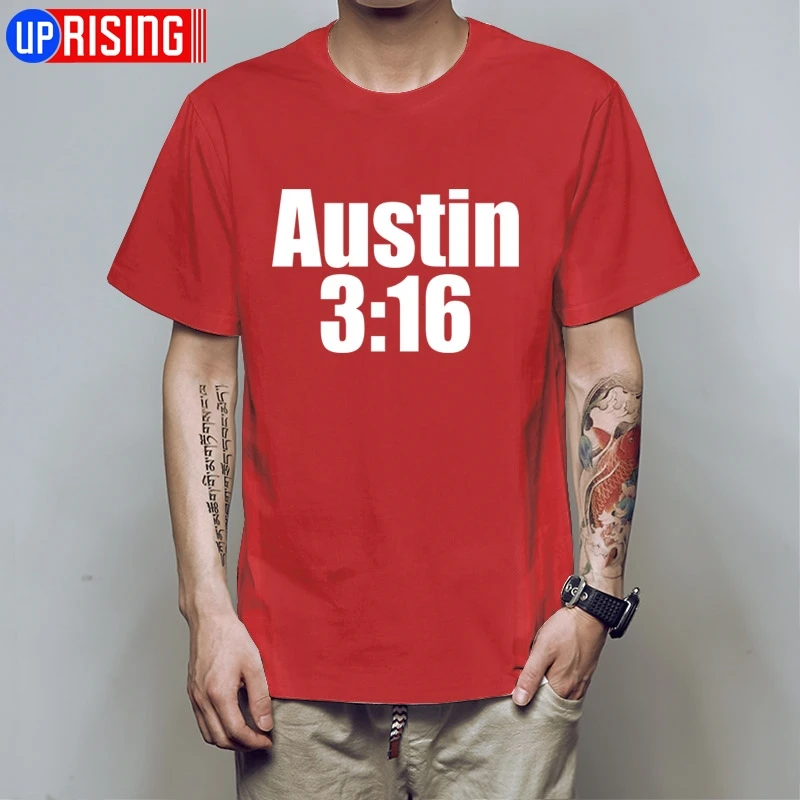 ستون كولد ستيف أوستن 3:16 تي شيرت المصارعة مروحة مستوحاة الاطفال رجل هدية الرجال أعلى المحملات HB109 ستون كولد ستيف أوستن 3:16 تي شيرت المصارعة مروحة مستوحاة الاطفال رجل هدية الرجال أعلى المحملات HB109