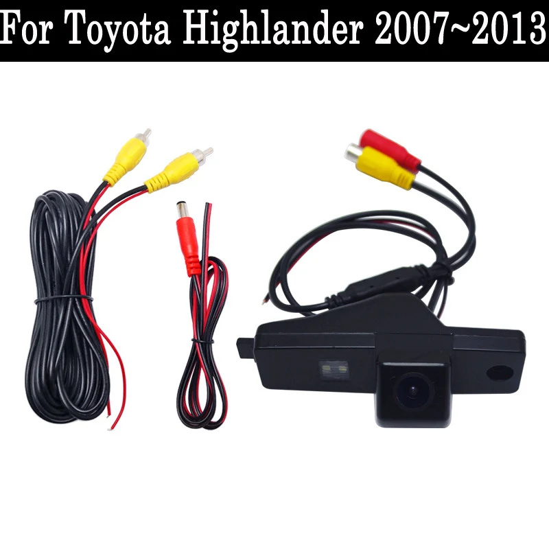 Камера заднего вида для Toyota Highlander 2007 ~ 2013/CCD камера ночного видения/резервная
