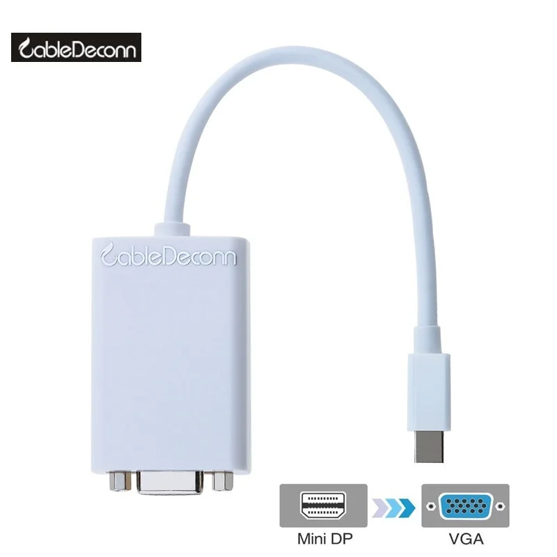 Адаптер Mini Displayport dp Male VGA Female для Apple кабель Thunderbolt|mini displayport|to vgadp to mini |