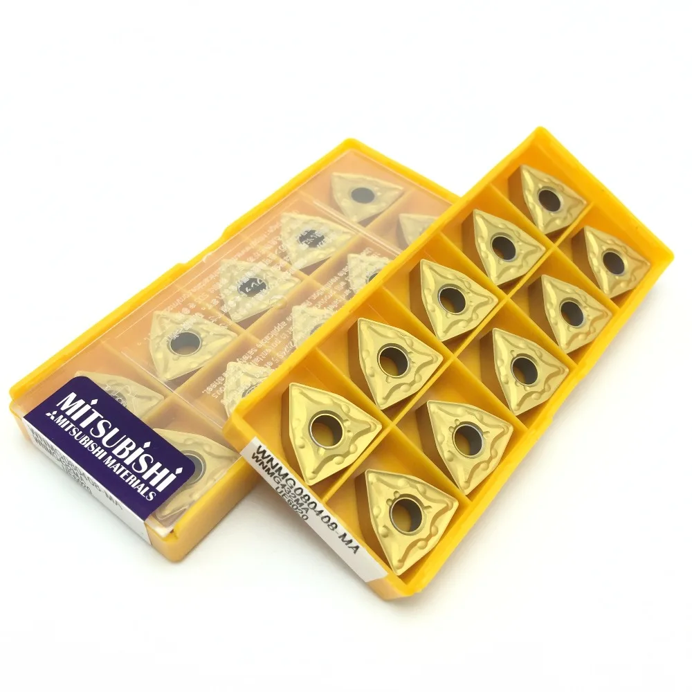 

10PCS WNMG080408 MA UE6020 External Turning Tools Carbide inserts Cutting Tool CNC Tools Lathe cutter tools amw