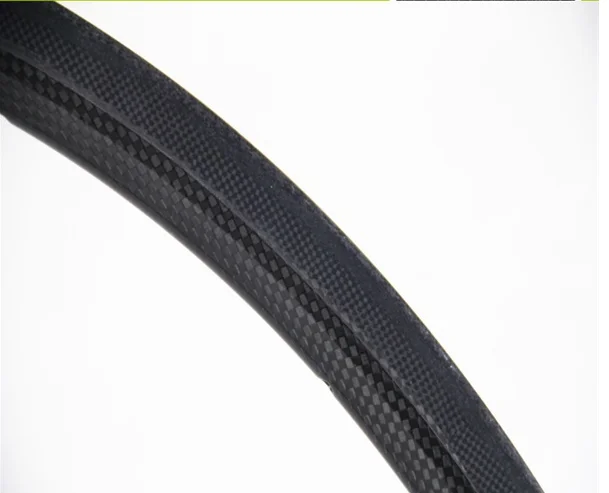 Discount Strong Stiffness  700c 24mm Carbon Tubular Rims Road Bike Wheel only 290g Weight 23mm width Basalt furface 3