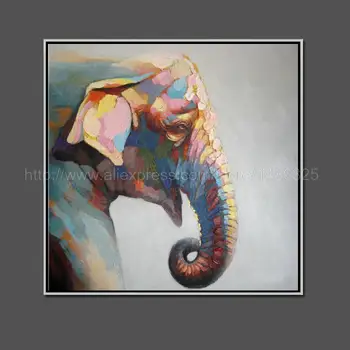 

Animal art wall decor paintings modern background High quality 100%hand painted abstract oil painting home hotel wall decoration