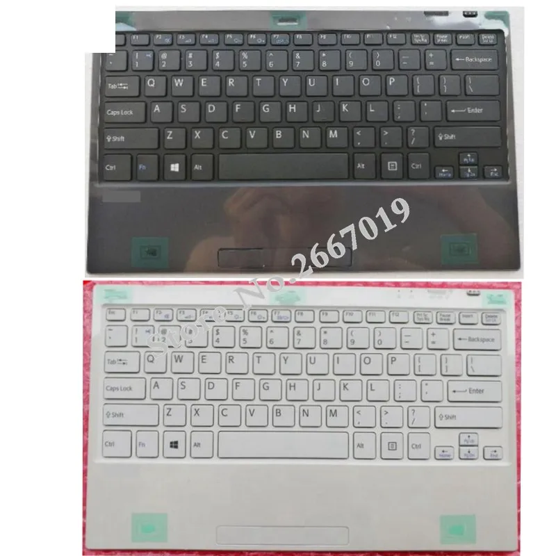 Teclado sem Fio Polegada para Sony para Vaio pc para Sony Bluetooth Tocar Tablet Svt11 Tap11 Vgp-wkb16 Teclado Eua 11.6 11
