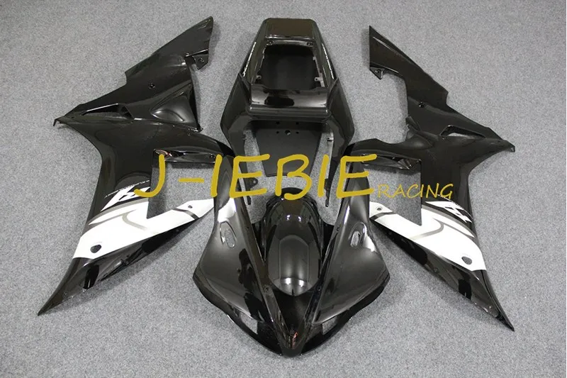 

Black white Injection Fairing Body Work Frame Kit for Yamaha YZF 1000 R1 2002 2003
