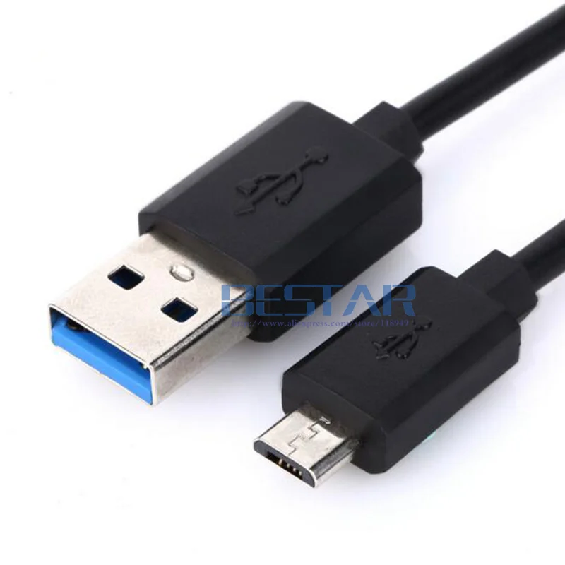 100cm 1m 3ft Usb Male To Micro Usb Male Travel Charging Charge Data 4pin  Cable Wholesale For Android Xiaomi Samsung V8 - Pc Hardware Cables &  Adapters - AliExpress