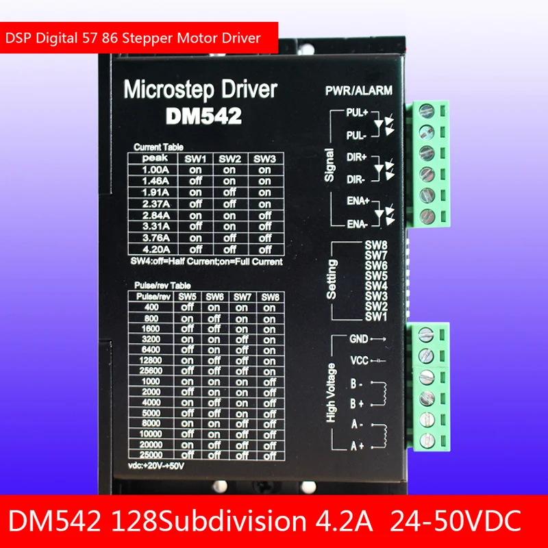 DSP Digital 57 86 Stepper Motor Driver DM542 128 Subdivision Replacement M542/2M542 | Обустройство дома