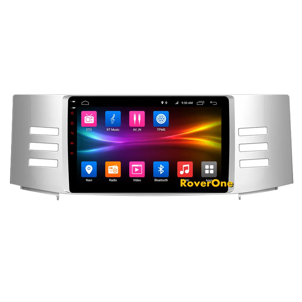 Excellent RoverOne Android 9.0 Octa Core Car Radio GPS For Toyota Reiz 2005 - 2009 Touchscreen Multimedia Player Stereo Reiz Head Unit 6