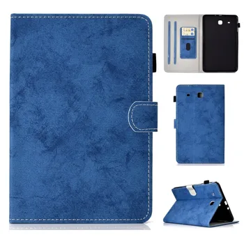 

Case for Samsung Galaxy Tab E 9.6 T560 T561 Cover Business Card Slot PU Leather Stand Case Cover For Samsung SM-T560 T561 9.6