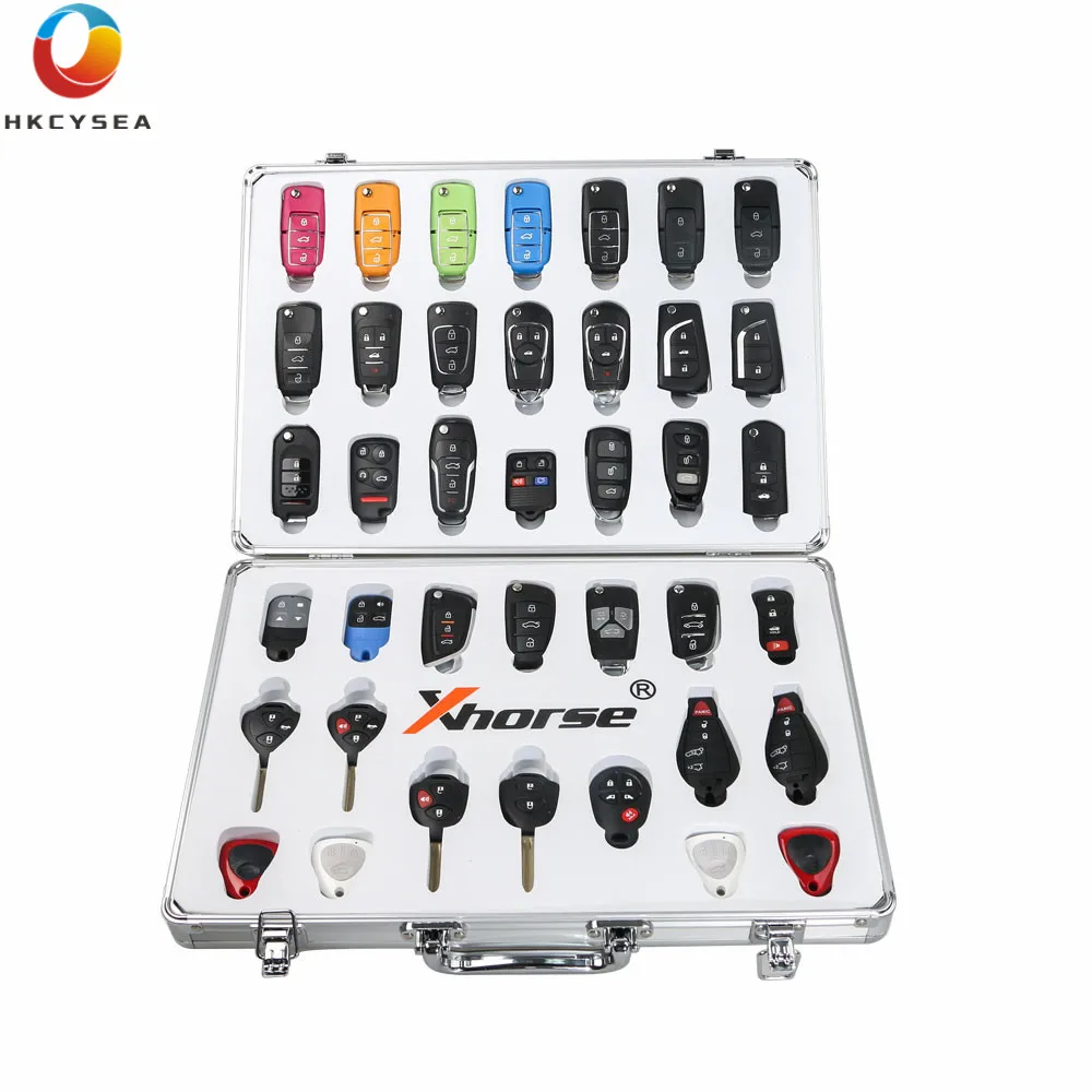

Xhorse Universal Remotes Key Shell English Version One Set ( 39 pcs ) Package for VVDI2 or VVDI Key Tool