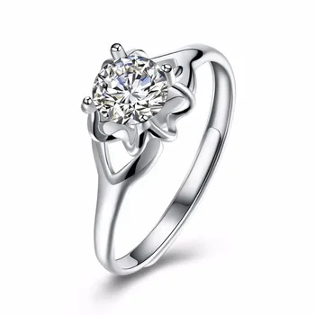 

2020 SALE Fine Jewelry Jewelry Original Authentic 925 Sterling Silver Crystal From Swarovskis Opening Rings Rings For GIRL Gift